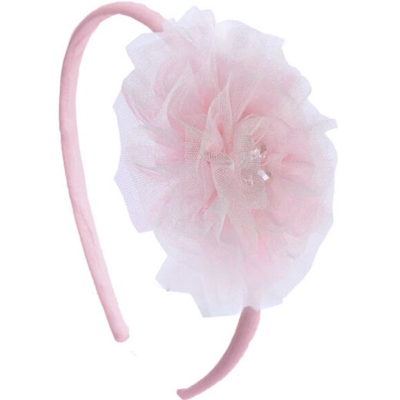 Isobella & Chloe Spring Ballet Girls Tulle Netting Headband NEW - Picture 1 of 1